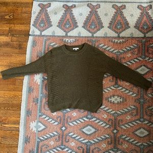 Olive green Madewell Sweater